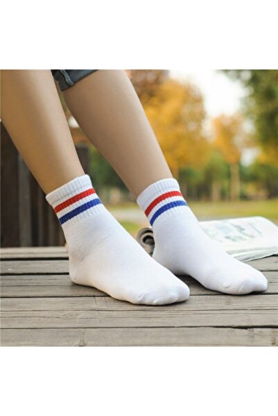 BGK Unisex Circled College Pattern Socks Pack of 6