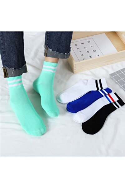 BGK Unisex Circled College Pattern Socks Pack of 6