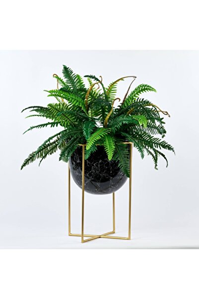 Edvu Konsept Saksı Fiber Şık Tasarım Dekoratif Iç Mekan Dış Mekan Ev Ofis Top...