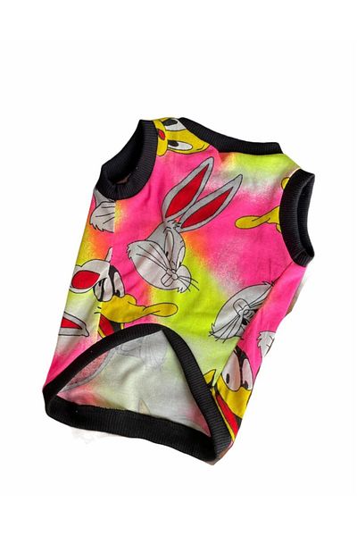 Barneystore Neon Cat Dog Tank Top