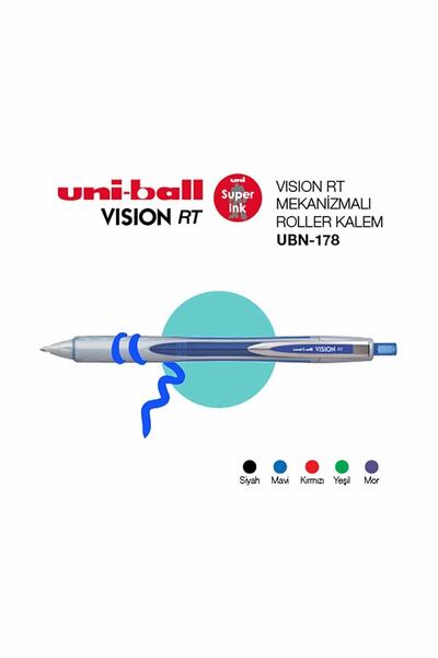 Uni Ubn-178 Siyah Basmalı Vısıon 0.8 Kalem