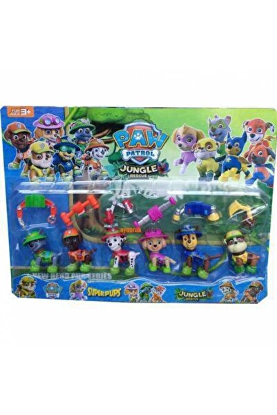 PAW PATROL Köpekler Oyuncak 12 Parça Set