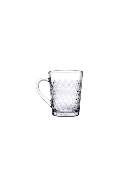 Paşabahçe Ruby Handled Cup 2-piece 55723