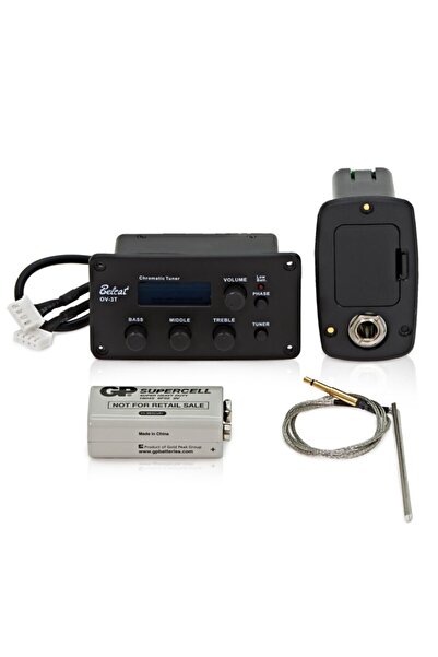 BELCAT Ov-3t Düz Kasa Led Ekran Tunerli Ekolayzer-eşikaltı Saz Için Uygundur