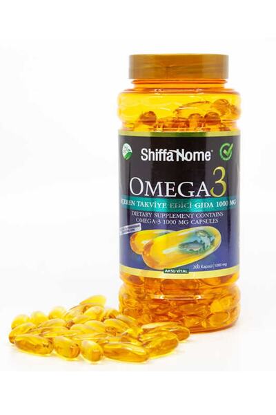 Shiffa Home Omega-3 Balık Yağı Epa Dha 1000 Mg 200 Softjel Aksuvital