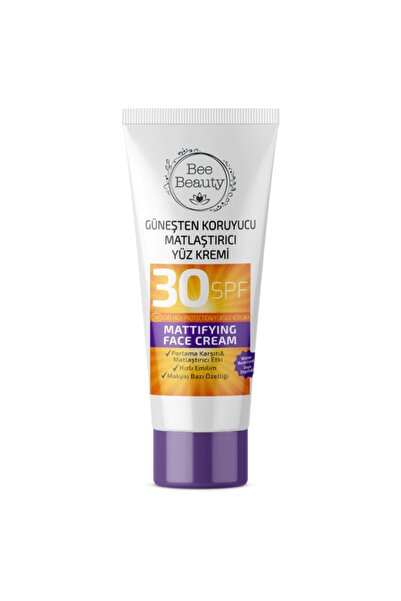Bee Beauty Güneşten Koruyucu Matlaştırıcı Yüz Kremi 30 Spf 50 Ml