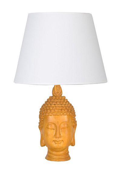 Qdec White Modern Design Large Buddha Lampshade