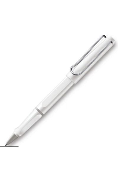 Lamy Glossy White Durable Plastic Body Rollerball Pen