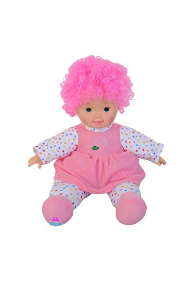 hediyecik Oyun Arkadaşım Oyuncak Lahana Bebek Pembe Saçlı 45 Cm