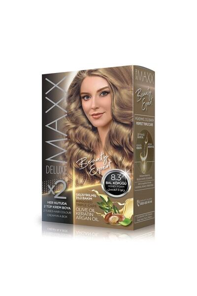 MAXX DELUXE Beauty Expert Zeytinyağı+keratin+argan Birleşimi 8.3 Bal Köpüğü S...