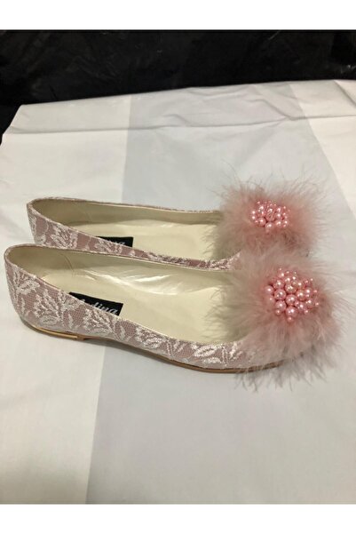 Işık Tekstil Tüylü Çeyizlik Pudra Gelin Babeti