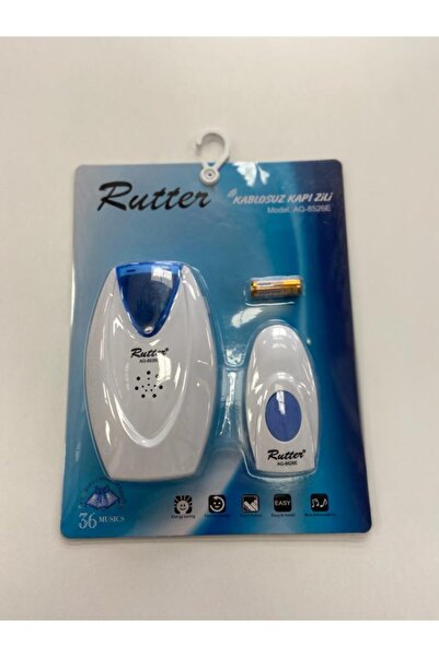 RUTTER Kablosuz Kapı Zili 8526e