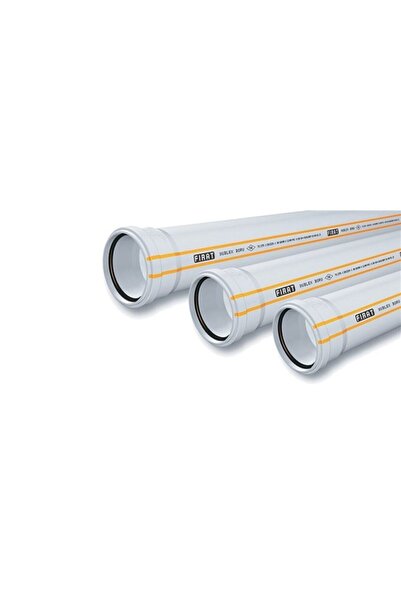 AKSUFEZ Pvc Pimaş Dublex Atık Su Borusu 3.2 mm 50*250 mm