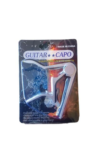 Guitar Capo Saz Kapo Bağlama Kapo Gri (bağlama & Gitar)