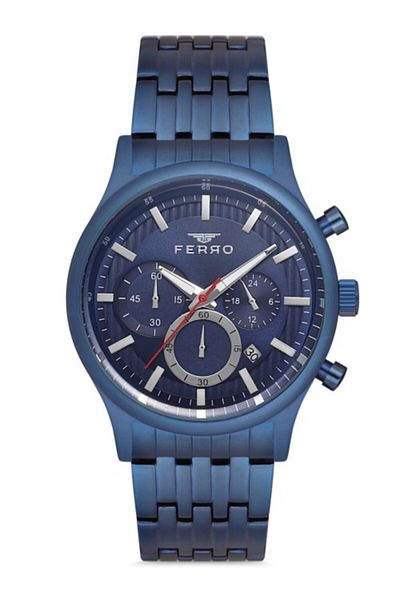 FERRO Steel Wristwatch - Design and Elegance