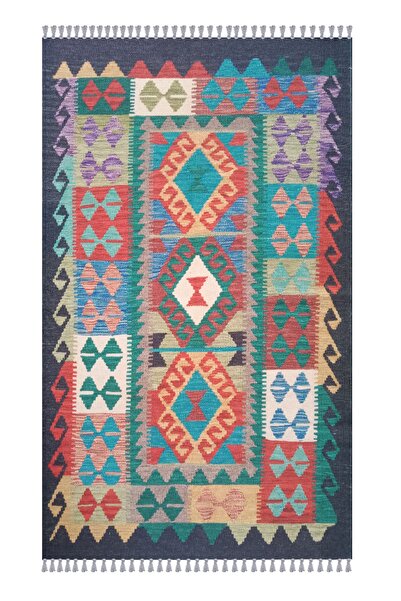 GizHome Zeyno Pamuklu Yıkanabilir Halı Z2