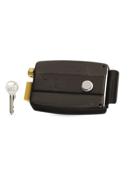 Kale Kilit Black Standard Cylinder Tirated Lock - 157 Hand