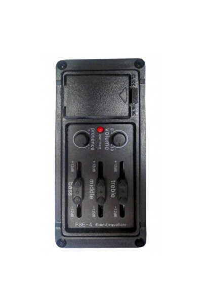 ARTEC Fse-4 Düz Kasa Saz-gitar Vs.enstrüman Ekolayzer Seti-eşikaltısız