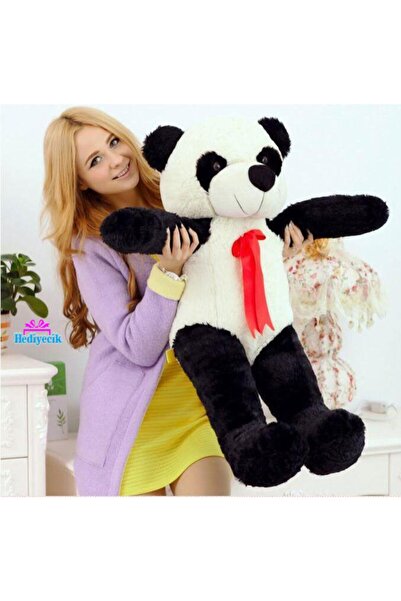 hediyecik Büyük Boy Efsane Sevimli Peluş Panda 100 Cm