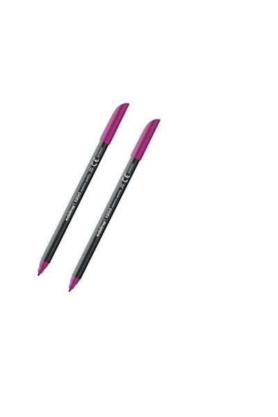 Edding 1200 Graphic PenDark Pink 2 Pieces