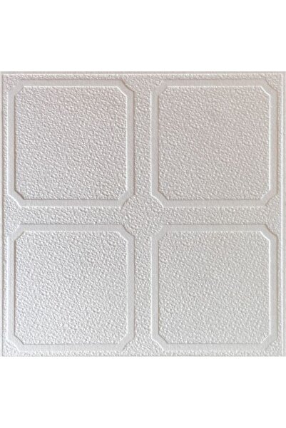 HASYILDIZ Strafor Dekoratif Tavan Kaplama D9 -6m2- 24 Adet Kare Panel