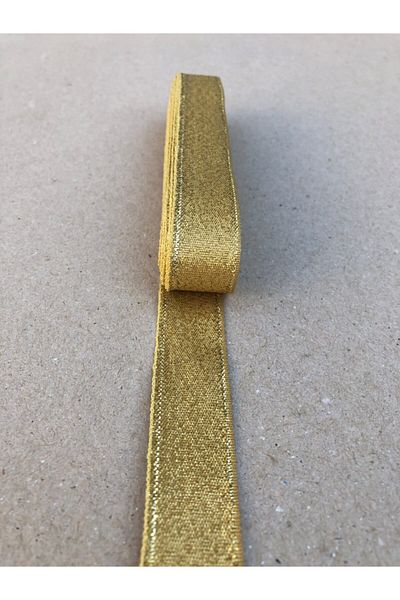 Kreatif Mağaza Χρυσή κορδέλα 10 μέτρων (2 CM ΠΛΑΤΟΣ) – Κορδέλα – Κορδέλα – Κορδέλα