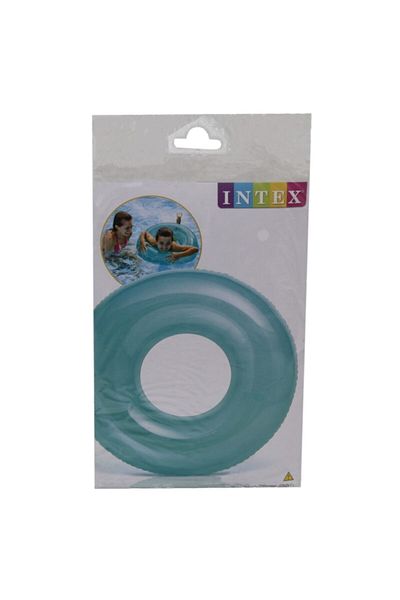 Intex قضيب جامبو قابل للنفخ أزرق شفاف مقاس 76 سم