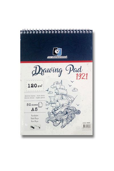 BAL SANAT 32 Piece Roll Pen Holder Sketching Set And A5 Paper