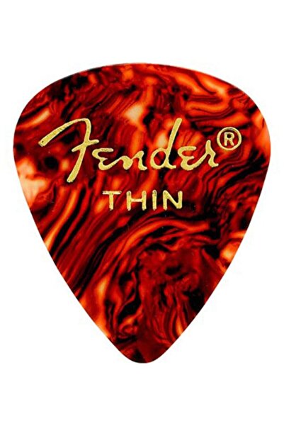 FENDER 351 Shape Classic Picks Shell  Thin 1 Adet Pena