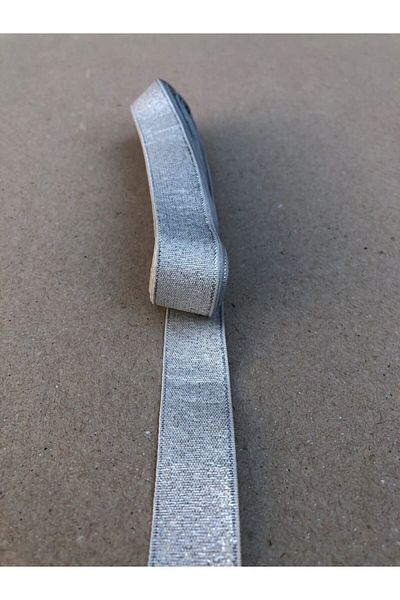 Kreatif Mağaza Ασημένια κορδέλα 10 μέτρων (πλάτος 2 cm)