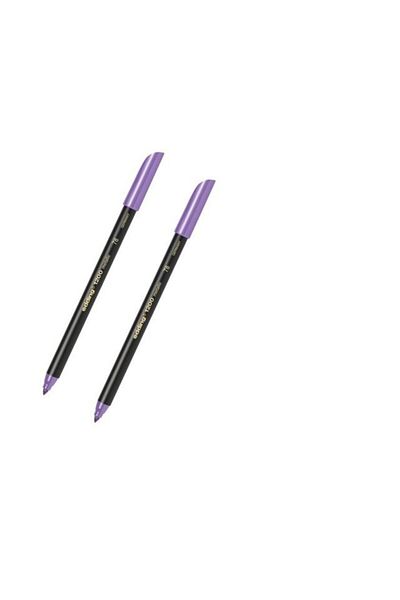 Edding 1200 Graphic Pen Metallic Purple 2 Pieces