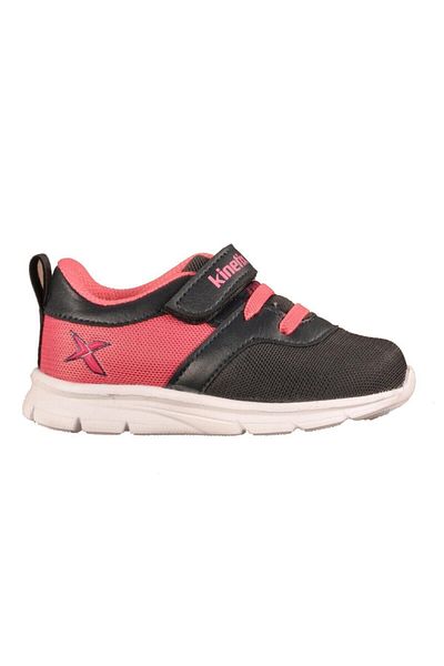 Kinetix ANKA Navy Blue Pink Girl's Walking Shoes100303025