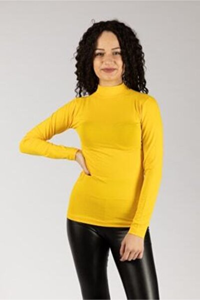 YCN TEKSTİL نصف صياد ليكرا من القطن الممشط بأكمام طويلة