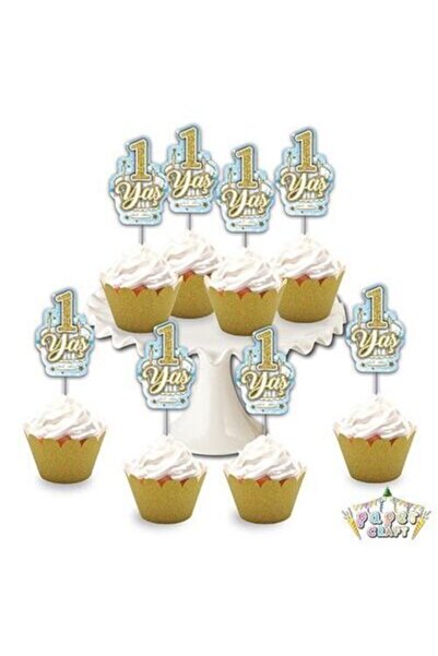 parti sürprizi عود أسنان بلو إيفا جليتر لعمر سنة واحدة 8 قطع