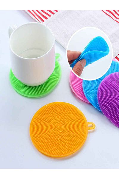 Tor Store Silicone Dishwashing Brush Non-Spillable