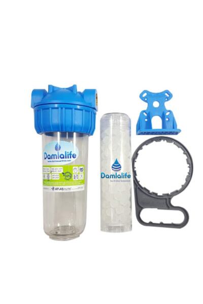 damlalife Atlas 10'' Italyan Tekli Kireç Önleyici Kuyu Suyu Filtresi