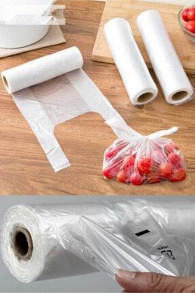 Miopack Roll Athlete Market Shrush Bag Medium Size Grease Bag 1000 Pieces Packaging Nylon Bag Medium-1000