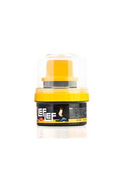 Nuri Leflef Cilalı Krem Ayakkabı Boyası Siyah 60ml