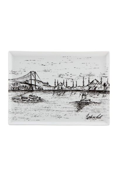 Porland Istanbul Breakfast Plate 27x21cm 04A+P016379
