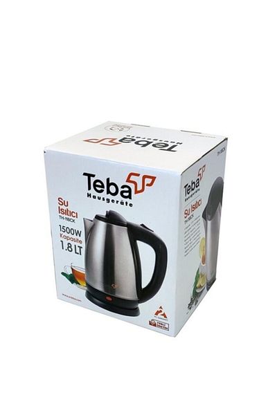 Teba J73 118-ck Stainless Steel Water Heater - 2000 W, Gray, 1 - 2 L, Official Distr