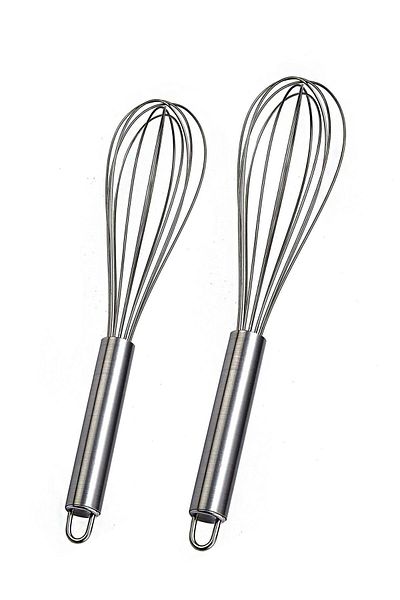 Jet's Home Stainless 2pcs *21+25 Cm Whisk