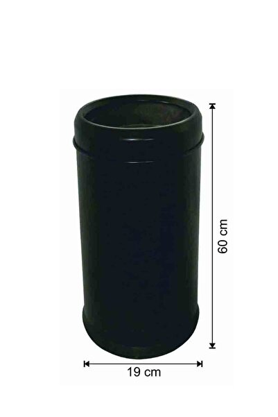 KG-GOLDPAPER 1253 18 Lt Plastik Tabanlı Çemberli Boyalı Çöp Kovası