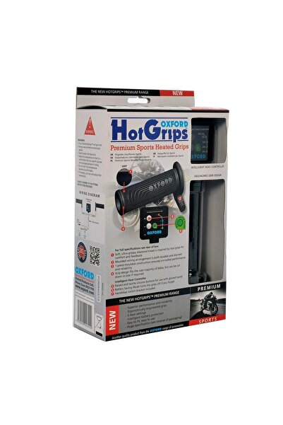 Oxford Motosiklet HotGrips Premium Sports Elcik Isitma OF692