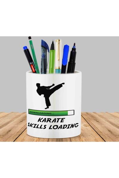 ART HEDİYE الكاراتيه المهارات تحميل الكاراتيه تحميل الصبار عصاري وعاء حامل قلم