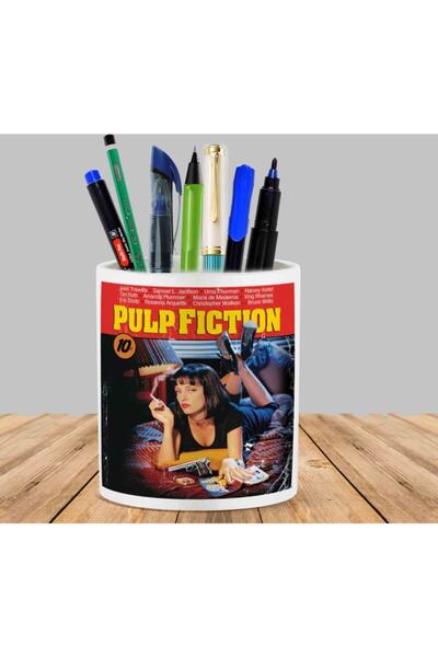 ART HEDİYE حامل قلم أصيص زهور الصبار النضرة من Pulp Fiction