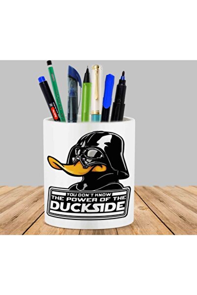 ART HEDİYE حامل أقلام على شكل أصيص زهور صبار على شكل حرب النجوم من Duckside