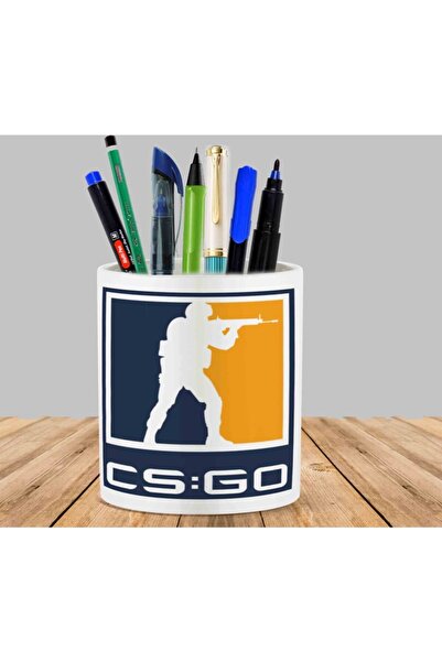 ART HEDİYE حامل قلم وعاء الزهور النضرة من Csgo Game Cactus