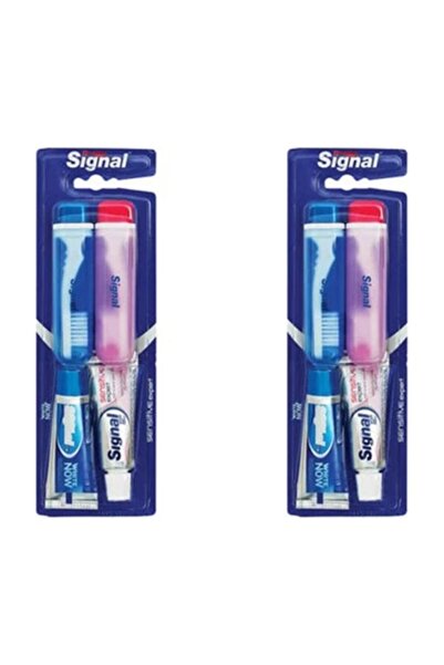 Signal Özel Seyahat Seti Diş Fırçası + Diş Macunu X2