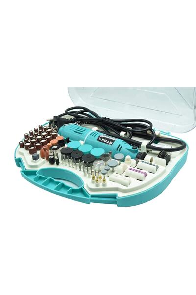 STAXX POWER 300 Parça 400 Watt 60.000 Rpm 6 Kademe Devirli Hobi Gravür Taşlam...