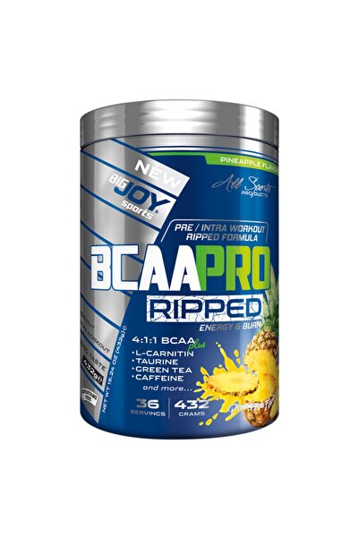Bigjoy Sports Bigjoy Bcaa Pro - 4:1:1 ممزق 432 جم، نكهة الأناناس